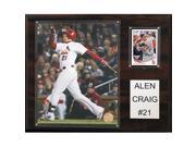 MLB 12 x15 Allen Craig St. Louis Cardinals Player Plaque