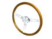 Spec D Tuning SW W 112 Wooden Steering Wheel for All 4 x 16 x 18 in.