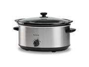 Toastmaster TM 701SC 7 qt. Oval Stainless Steel Slow Cooker