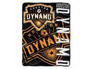 Northwest NOR 1MLS059010011RET Houston Dynamo MLS Micro Raschel Blanket 46 x 60 in.