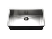 Houzer CTG 3200 Contempo Gourmet Undermount Large Single Bowl Kitchen Sink