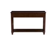 Pulaski Dark Wood Console Table