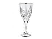 Godinger 25438 Dublin Goblets Glass Platinum Set Of 4