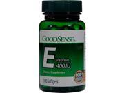 Good Sense Vitamin E 400 IU Soft Gel Capsules Case of 12 Count 100