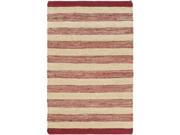 Artistic Weavers AWAR5024 576 Portico Lexie Rectangle Hand Woven Area Rug Burgundy 5 x 7 ft. 6 in.