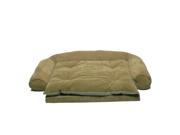 Carolina Pet Company 2258 Ortho Sleeper Comfort Lounge with Removable Cushion Bed Khaki Extra Large