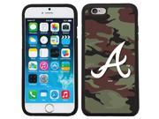 Coveroo 875 7259 BK FBC Atlanta Braves Traditional Camo Design on iPhone 6 6s Guardian Case
