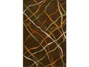 Nourison 54481 Dimensions Area Rug Collection Brown 8 ft x 11 ft Rectangle
