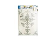 Bulk Buys GW273 30 Iron On Decorative Cross Transfers