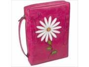 Christian Art Gifts 362521 Bi Cover Patch Applique Joy Flower Large Pink