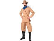 Forum Novelties 243430 Theodore Roosevelt Adult Costume Tan One Size