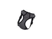 Animal Supply Company CO63800 Sport Wrap Adjustable Dog Harness Grey Black