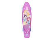 Bravo Sports 159882 Princess 21 in. Kids First Complete Plastic Skateboard