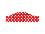 Ashley Productions ASH11402 Magnetic Border Red White Dots