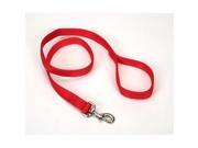 Coastal Pet Products 764625 1X6 Double Ply Nyln Tr Lead Red