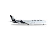 Herpa 500 Scale HE527873 1 500 Air New Zealand 787 9 Black White Livery