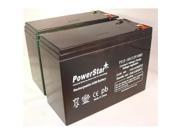 PowerStar PS12 10 2Pack17 12V 10Ah Replacement For Data Shield At500 Ups Battery