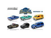 Greenlight 29800 Country Roads Release 12 6 Piece Diecast Car Set 1 64 Diecast Model Cars