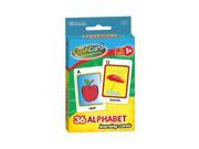 Bazic Alphabet Preschool Flash Cards Pack of 36 Case of 24