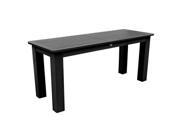 HighwoodUSA AD CTB25 BKE Counter Sideboard Table Black 22 x 54