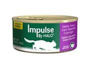Halo BCA06993 Impulse Cat Rabbit Green Wet 12 x 5.5 oz