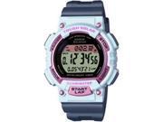 Casio STLS300H 4ACF Womens Solar Runner Digital White Pink Watch