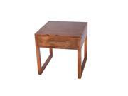 Benzara UPT 38530 Alluring Side Table With Single Drawer