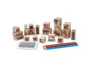 Melissa Doug 8592 Stamp A Scene Farm Set