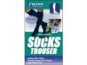 Bilt Rite Mastex Health 10 71100 SM 2 15 20 mm. Hg Mens Trouser Socks Black Small