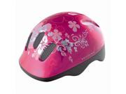 Ventura 731009 Pink Flower Childrens Helmet 50 57 cm