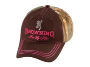 Browning 308355241 Jeweled Cap Brown Realtree Xtra