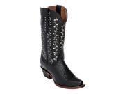 Ferrini 8216104090B Ladies Ivy Black Boot V Toe Size 9B