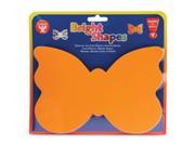 Hygloss Products HYX68002 Bright Color Butterfly Shapes