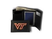 Rico Industries RIC RTR340201 Virginia Tech Hokies NCAA Embroidered Trifold Wallet