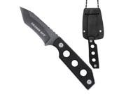 Fox Outdoor 15 141 Shadow Ops Neck Tanto Knife Black