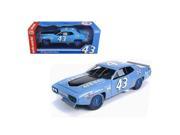 Autoworld AW202 1971 Plymouth Road Runner Richard Petty Blue Pepsi No.43 Limited to 2500 Piece 1 18 Diecast Model Car