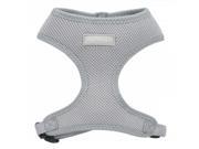 Hip Doggie HD 6PMHGY M Medium Ultra Comfort Gray Mesh Harness Vest