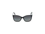 Emporio Armani W SG 2594 EA 4025 5017 11 Black Light Grey Shaded Womens Sunglasses 55 17 140 mm