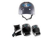Bravo Sports 160425 Starter Small and Medium 4 in 1 Pad Set with Helmet