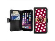 Coveroo Boston College Polka Dots Design on iPhone 6 Wallet Case