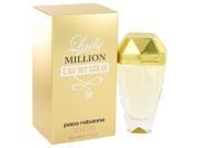 Lady Million Eau My Gold by Paco Rabanne Eau De Toilette Spray Tester 2.7 oz Women