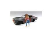 American Diorama 23818 Look Out Girl Erika Figure for 1 24 Scale Diecast Car Models
