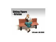 American Diorama 23926 Sitting Figure Kristan for 1 24 Scale Models