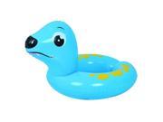 NorthLight Sea Lion Childrens Inflatable Swimming Pool Split Ring Inner Tube Blue 22 in.