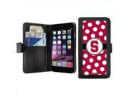 Coveroo Stanford University Polka Dots Design on iPhone 6 Wallet Case