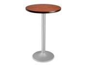 OFM CFT24RD CHY 3 Round Folding Cafe Table Cherry