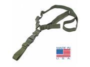 Condor Outdoor COP US1008 001 Quick 1 Point Sling OD Green
