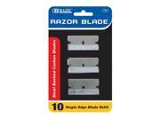 Bazic Razor Replacement Blade Pack of 10 Case of 24