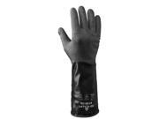 Best Glove 845 874R 11 Dispose Istant Unsupported Butyl Rubber Rough 14 in. 14 mil Gloves Size 11