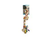 Bulk Buys OF414 12 Large Colorful Knotted Pet Rope Toy with Handle 12